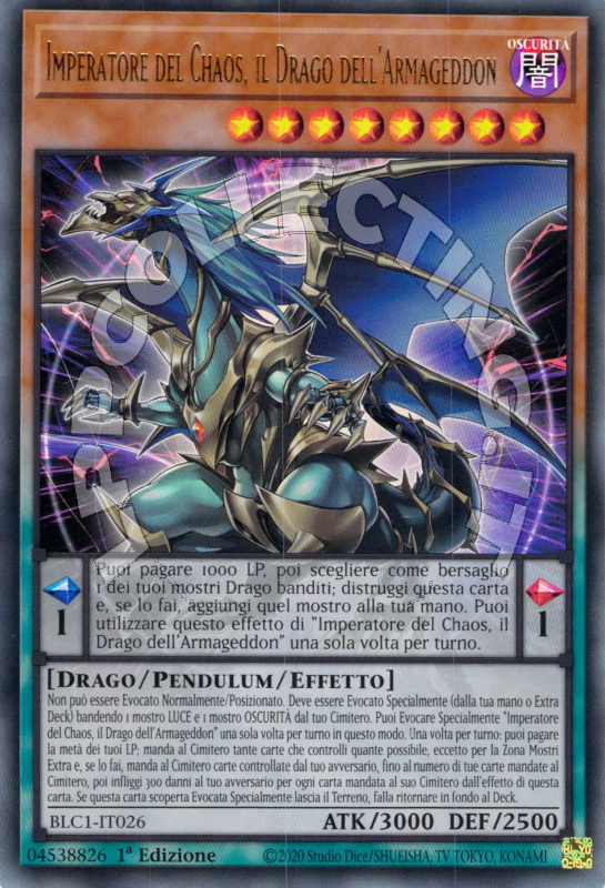 Imperatore del Chaos, il Drago dell