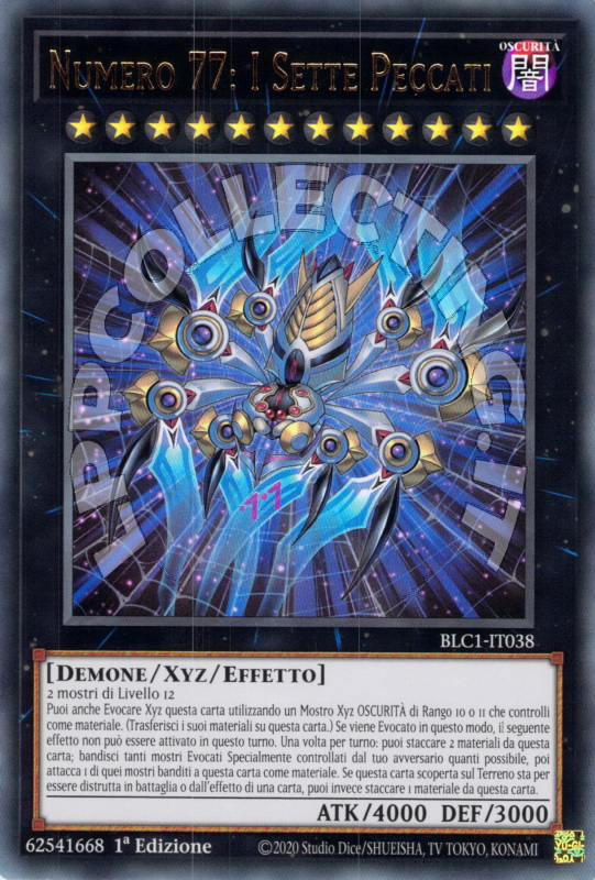 Numero 77: I Sette Peccati