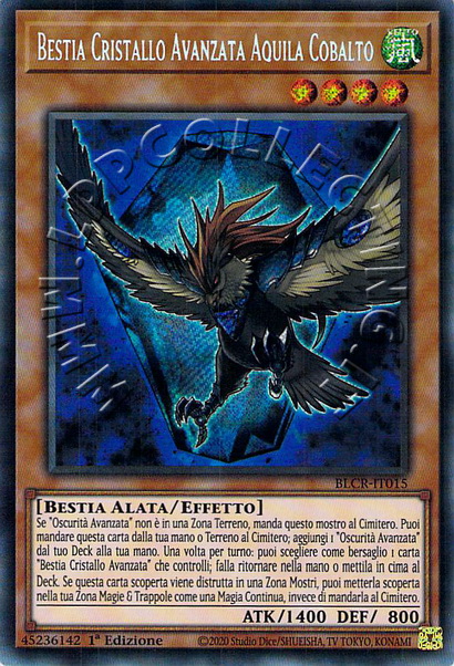 Bestia Cristallo Avanzata Aquila Cobalto