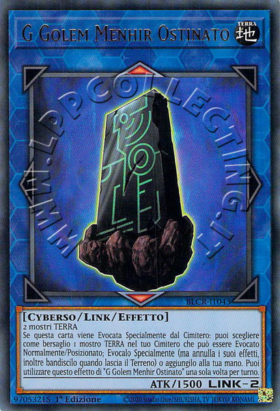 G Golem Menhir Ostinato