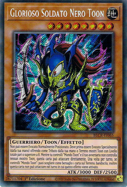 Glorioso Soldato Nero Toon