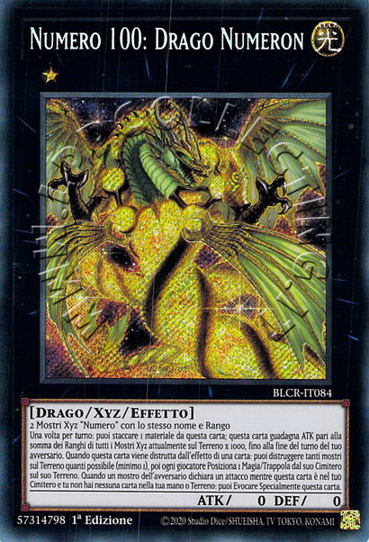 Numero 100: Drago Numeron
