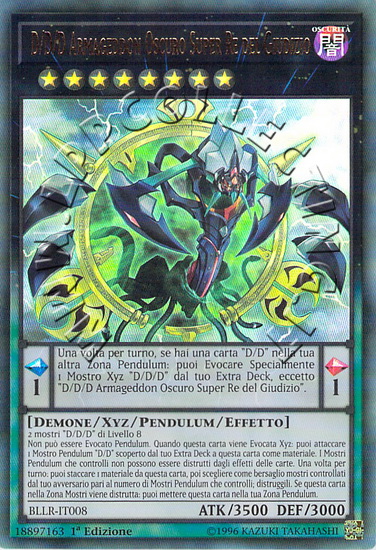 D/D/D Armageddon Oscuro Super Re del Giudizio