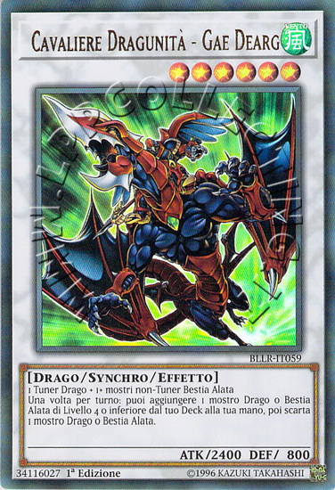 Cavaliere Dragunità - Gae Dearg