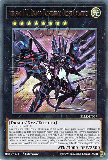 Numero 107: Drago Tachionico Occhi Galattici