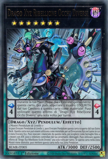 Drago Xyz Ribellione Occhi Diversi