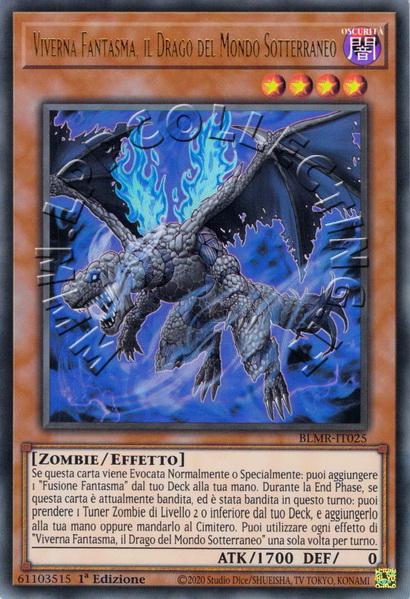 Viverna Fantasma, il Drago del Mondo Sotterraneo 