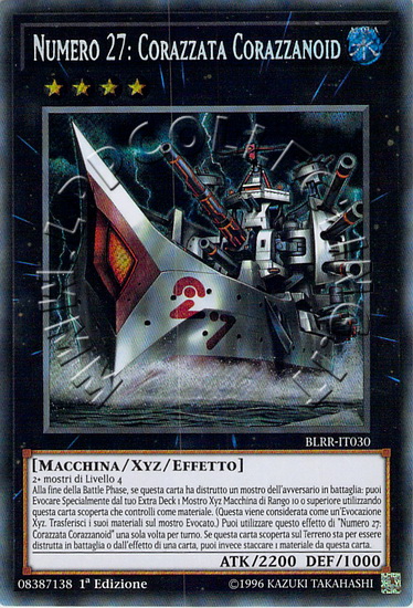 Numero 27: Corazzata Corazzanoid