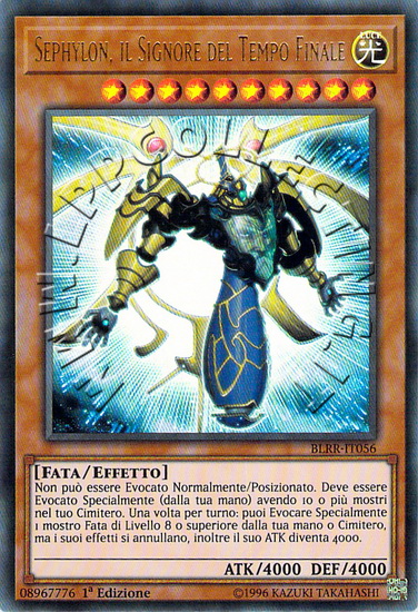 Sephylon, il Signore del Tempo Finale