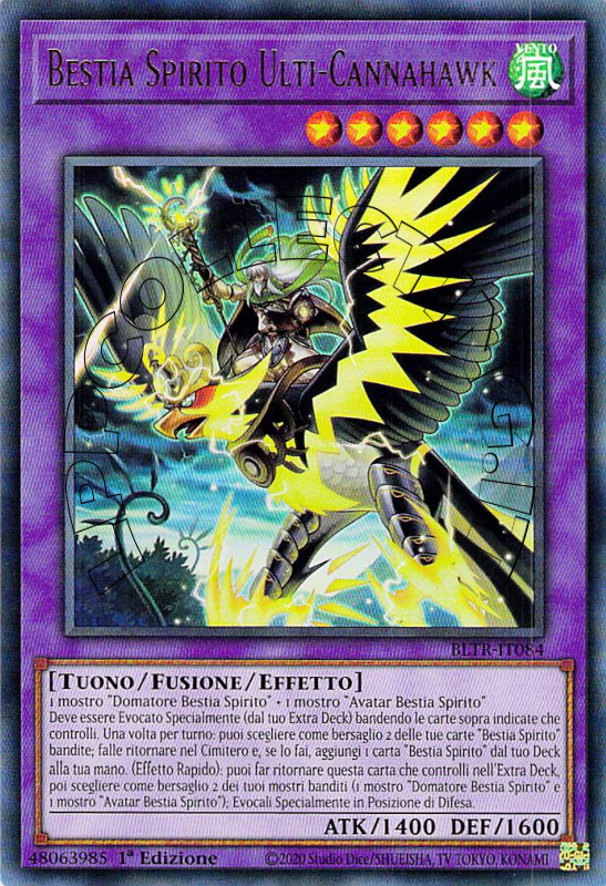 Bestia Spirito Ulti-Cannahawk