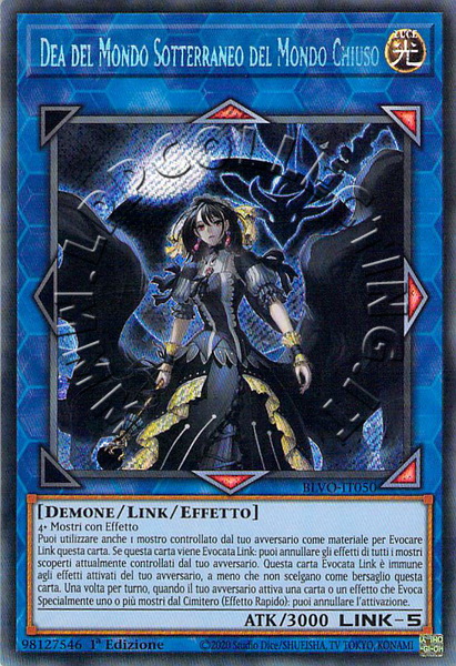 Dea del Mondo Sotterraneo del Mondo Chiuso 
