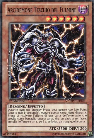 Arcidemone Teschio del Fulmine