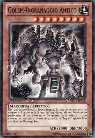 Golem-Ingranaggio Antico