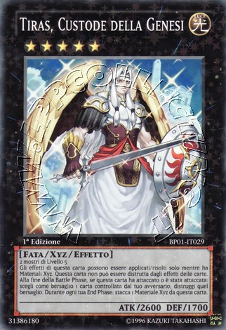 Tiras, Custode della Genesi