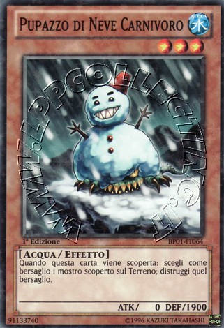Pupazzo di Neve Carnivoro
