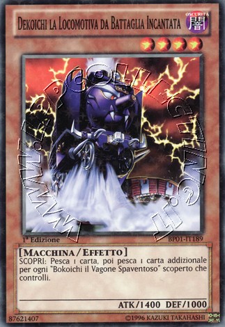 Dekoichi la Locomotiva da Battaglia Incantata