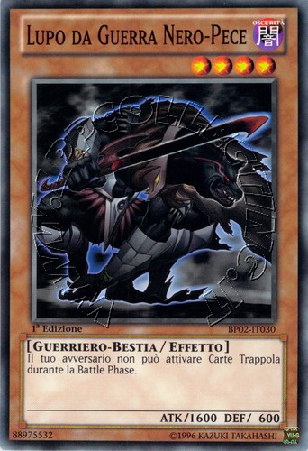 Lupo da Guerra Nero-Pece