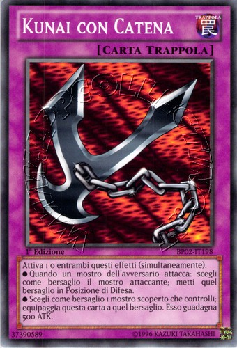 Kunai con Catena