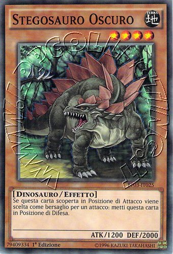 Stegosauro Oscuro