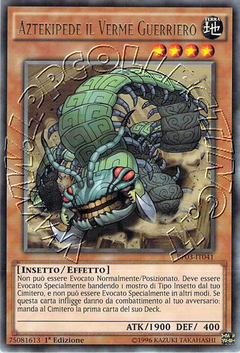 Aztekipede il Verme Guerriero
