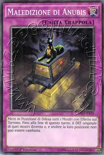 Maledizione di Anubis