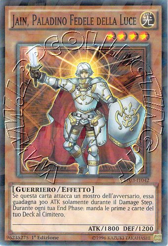 Jain, Paladino Fedele della Luce