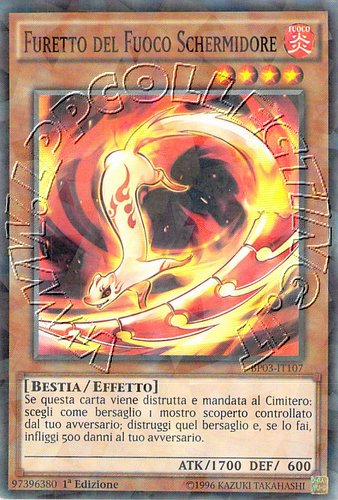 Furetto del Fuoco Schermidore