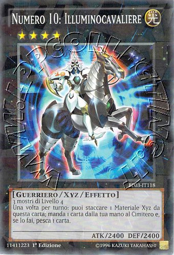 Numero 10: Illuminocavaliere