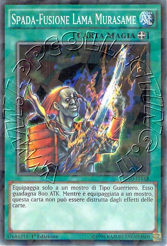Spada-Fusione Lama Murasame