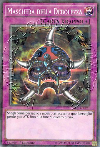 Maschera della Debolezza