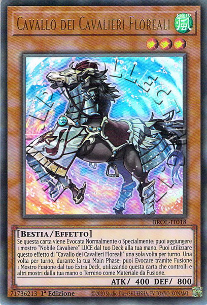 Cavallo dei Cavalieri Floreali 