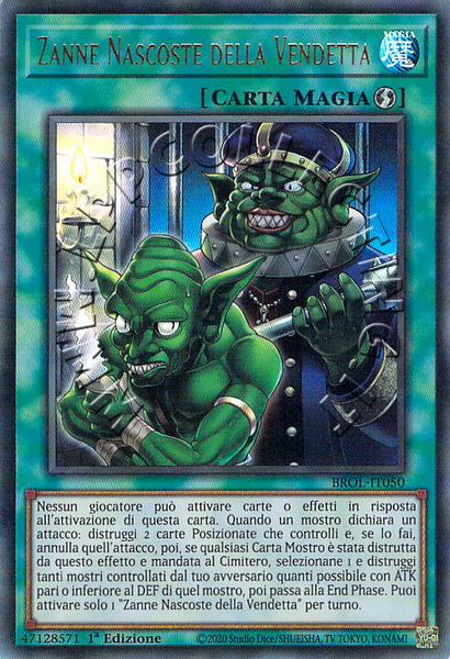 Zanne Nascoste della Vendetta 