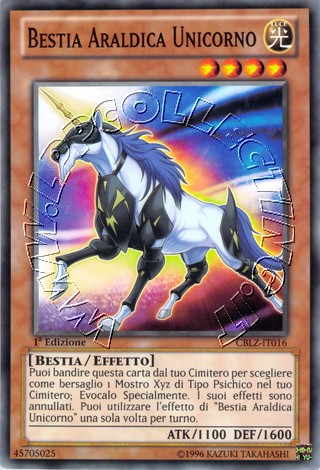 Bestia Araldica Unicorno