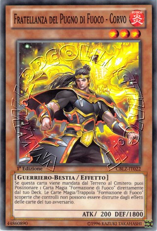 Fratellanza del Pugno di Fuoco - Corvo