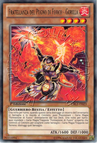 Fratellanza del Pugno di Fuoco - Gorilla