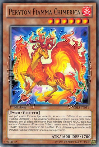 Peryton Fiamma Chimerica