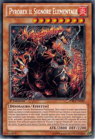 Pyrorex il Signore Elementale