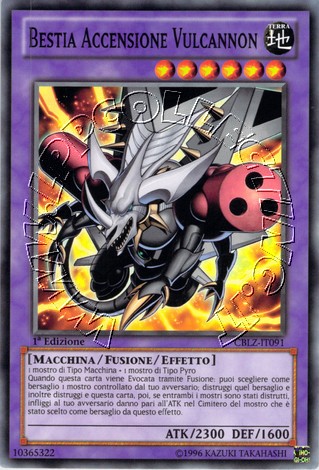 Bestia Accensione Vulcannon