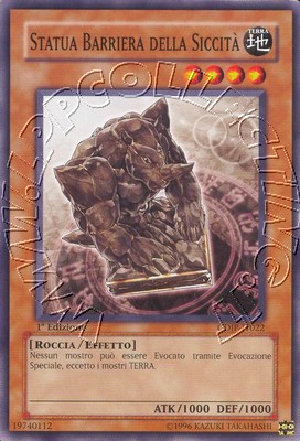 Statua Barriera della Siccità