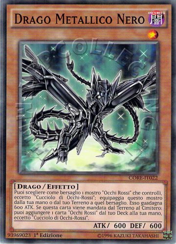 Drago Metallico Nero