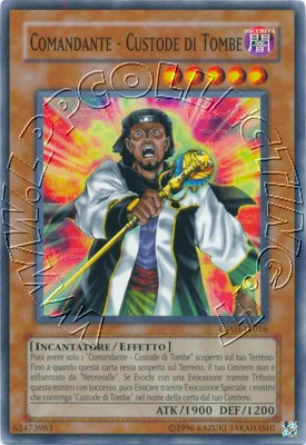 Comandante - Custode di Tombe