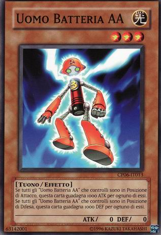 Uomo Batteria AA