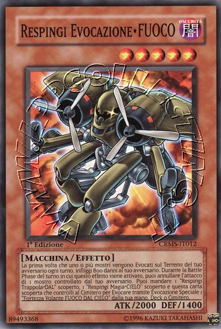 Respingi Evocazione - FUOCO