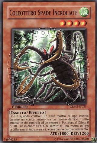 Coleottero Spade Incrociate