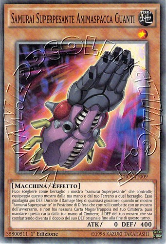 Samurai Superpesante Animaspacca Guanti