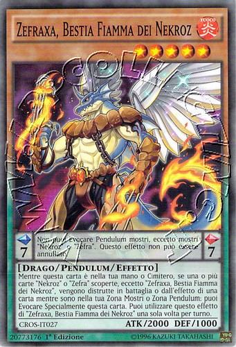 Zefraxa, Bestia Fiamma dei Nekroz