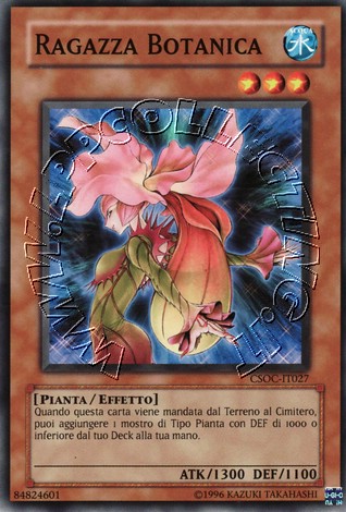 Ragazza Botanica