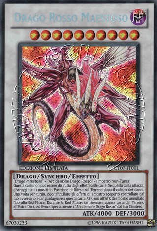 Drago Rosso Maestoso