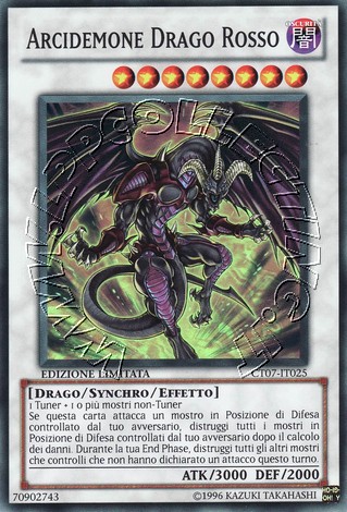 Arcidemone Drago Rosso