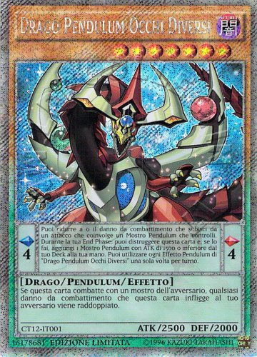Drago Pendulum Occhi Diversi